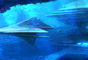 Underwater alien bases